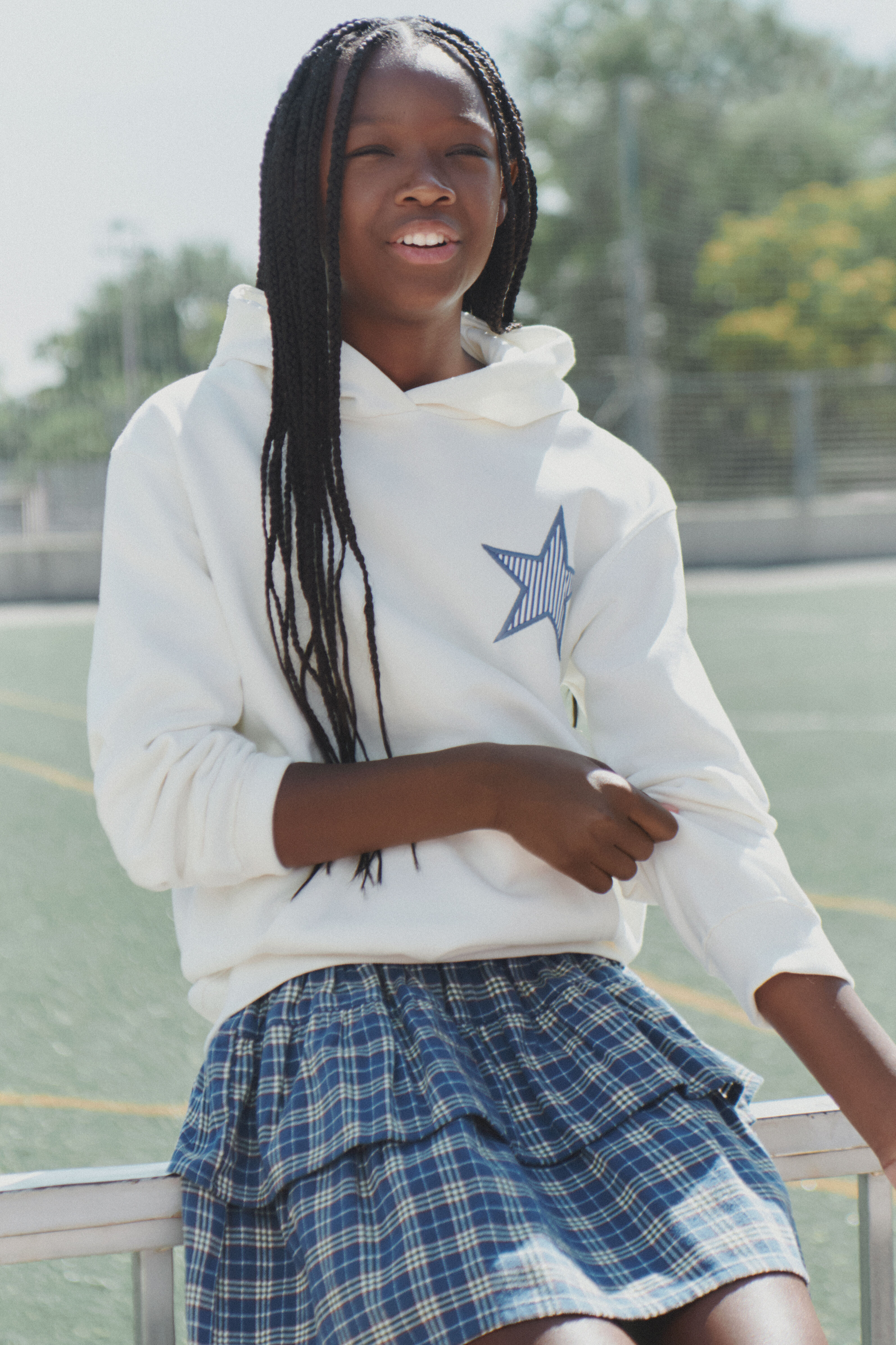 Springfield Kids Sudadera de estrella en la espalda para ni&ntilde;a