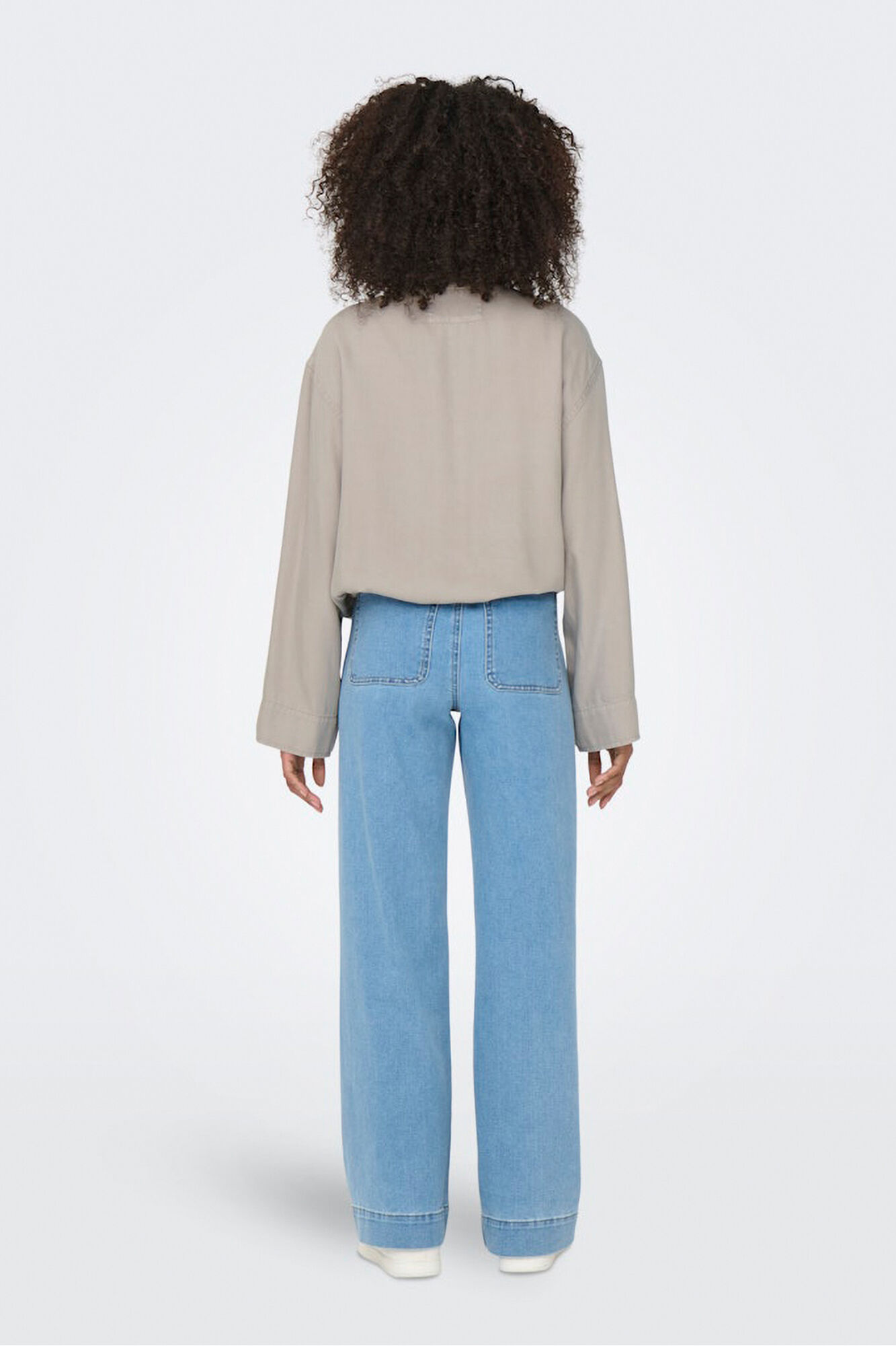 Only Chaqueta cargo crop  caf&eacute;