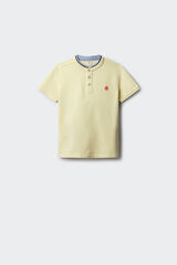 Springfield Kids Polo cuello mao de chambray para ni&ntilde;o estampado