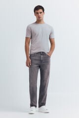 Springfield Jeans gris lavado regular fit gris