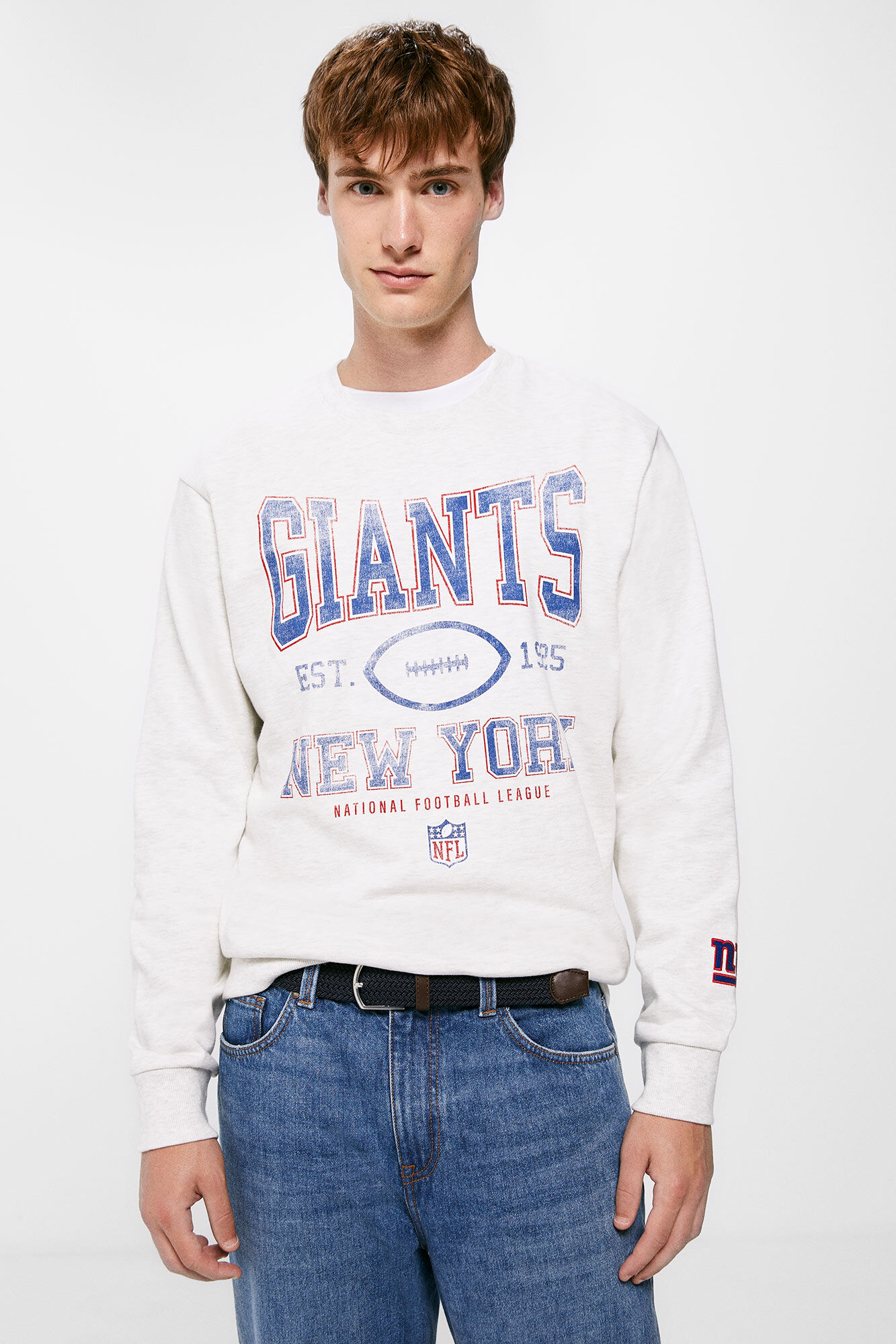 Springfield Cintur&oacute;n trenzado b&aacute;sico monocolor azulado