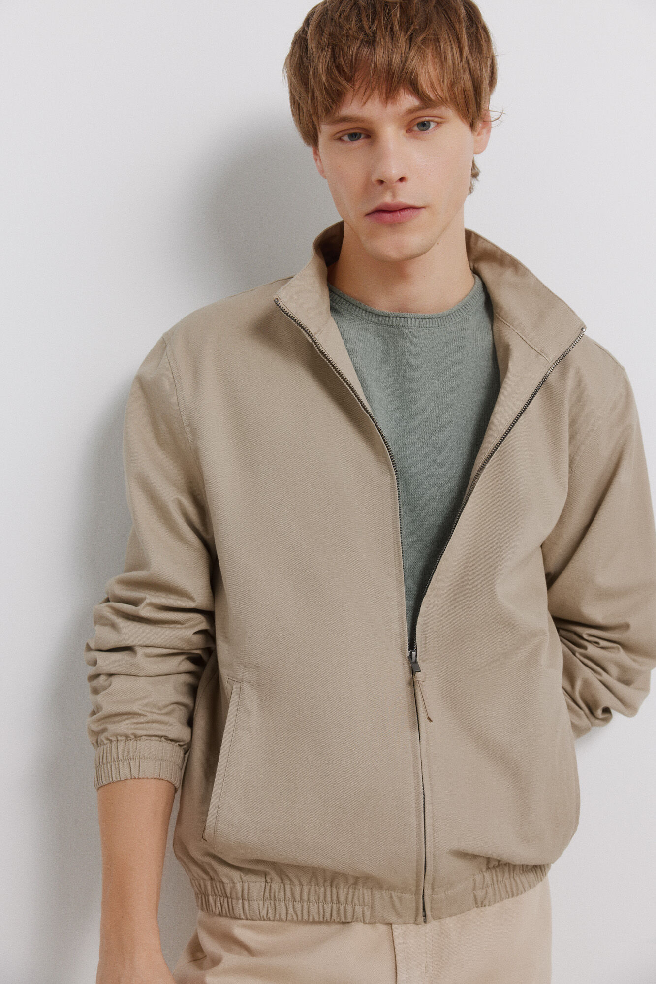 Springfield Su&eacute;ter holgado turquesa