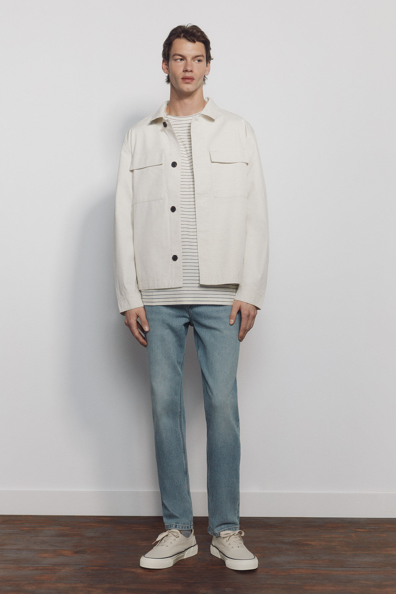 Springfield Jeans sobretintado slim fit