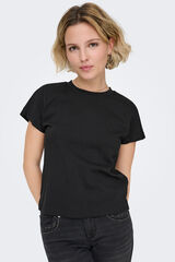 Only Playera de manga corta negro