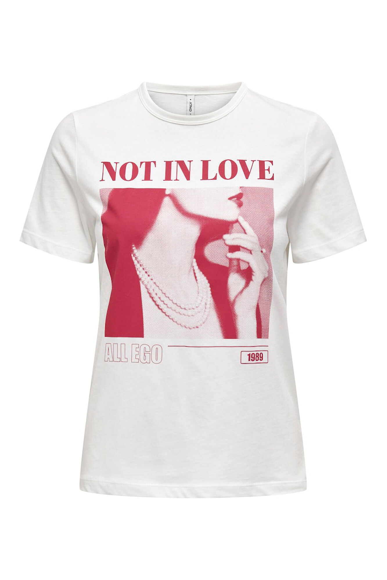 Only Playera de manga corta natural