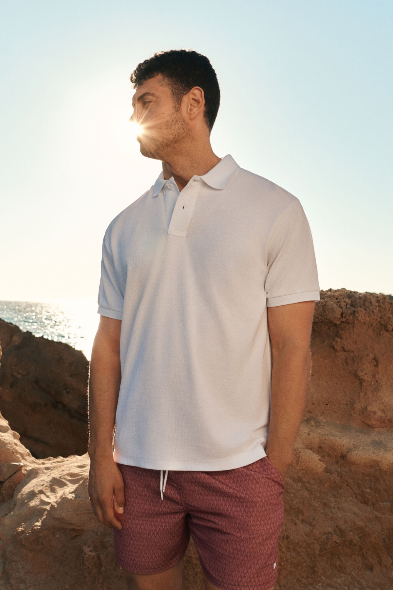 Springfield Polo de estructura regular fit