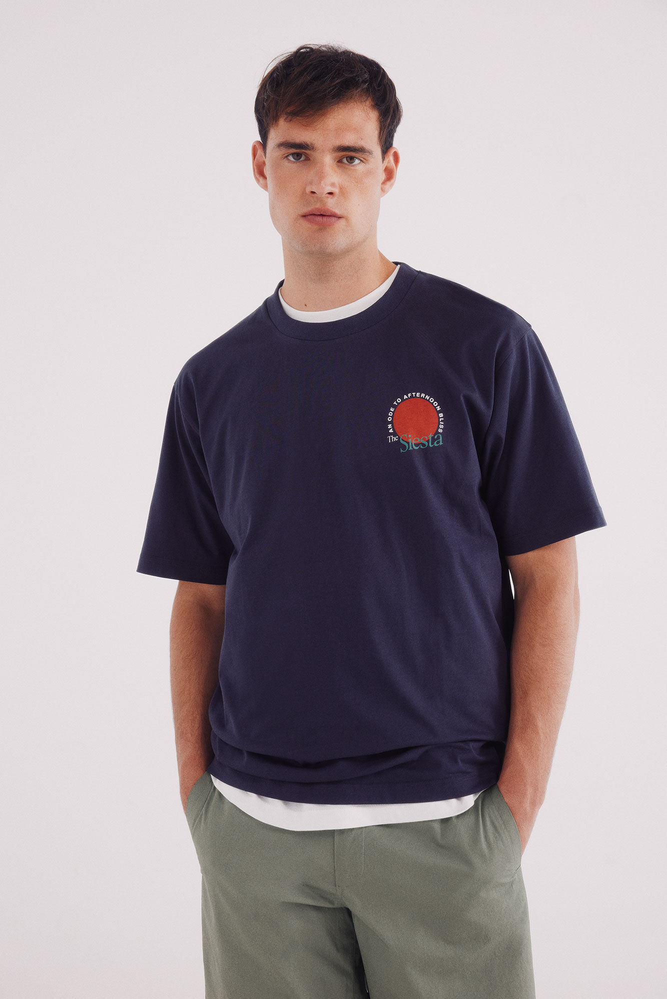 Springfield Playera kind dreams azul