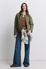 Springfield Jeans s&uacute;per acampanados de tiro alto azul