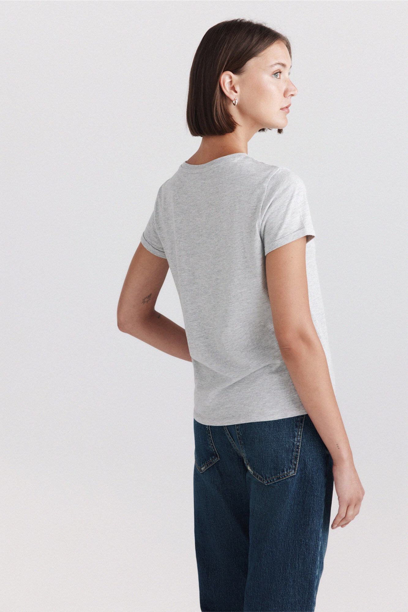 Springfield Playera manga corta NYC gris