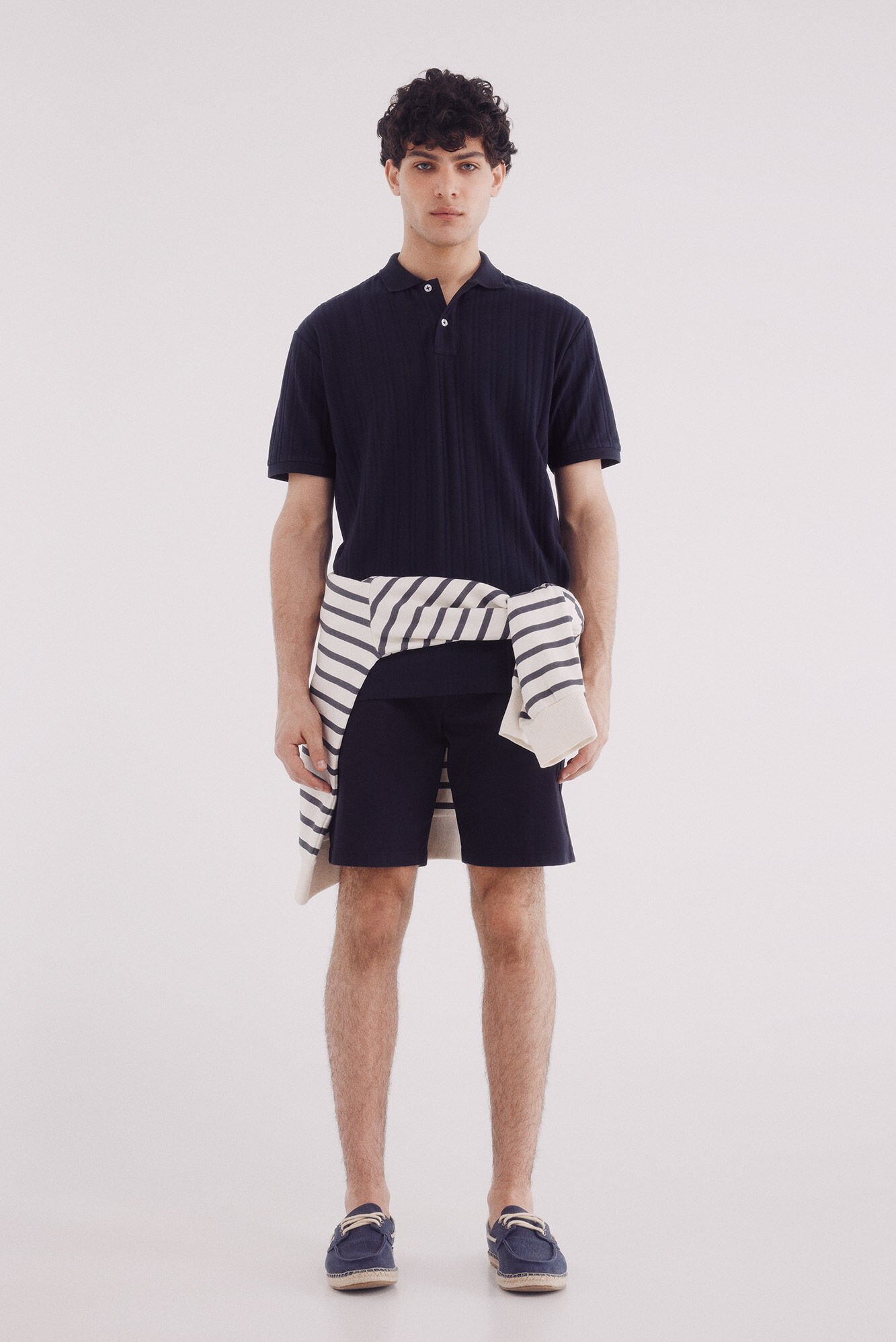 Springfield Bermuda smart comfort slim fit marino