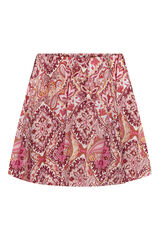 Only Falda pantal&oacute;n corta regular fit morado/lila