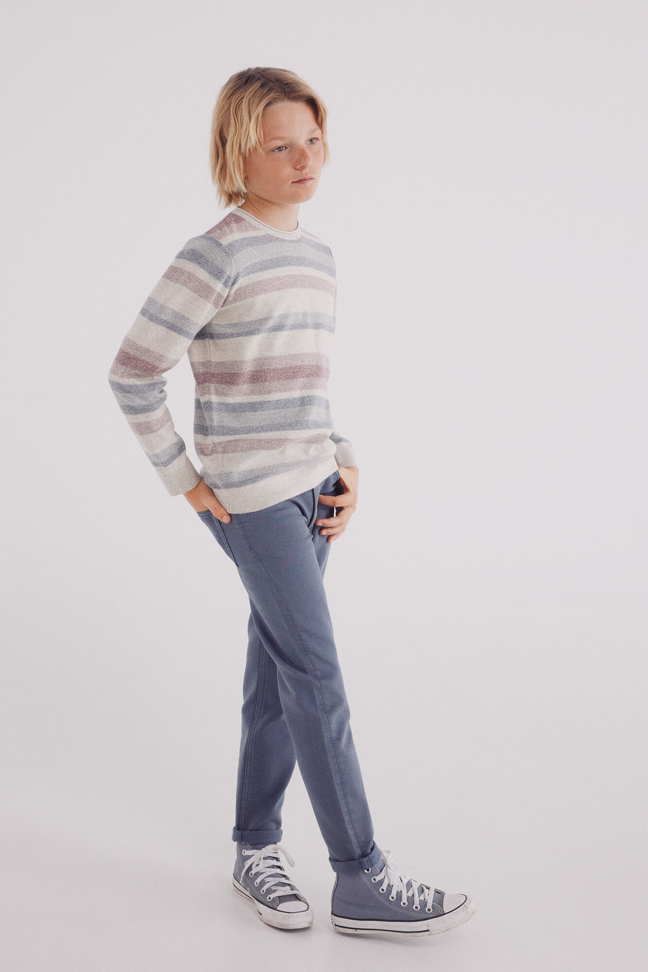 Springfield Kids Pantalon 5 bolsillos ni&ntilde;o azul indigo