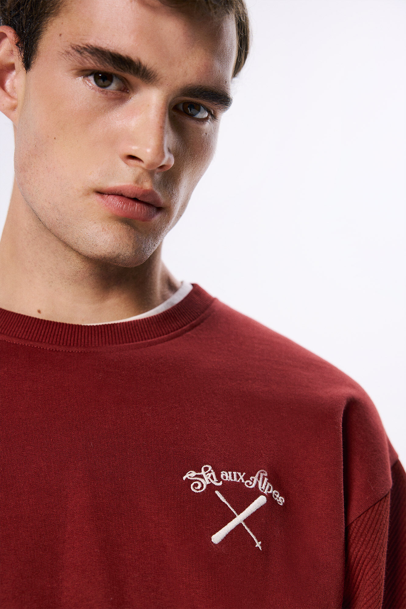 Springfield Sudadera sky Des Alpes p&uacute;rpura