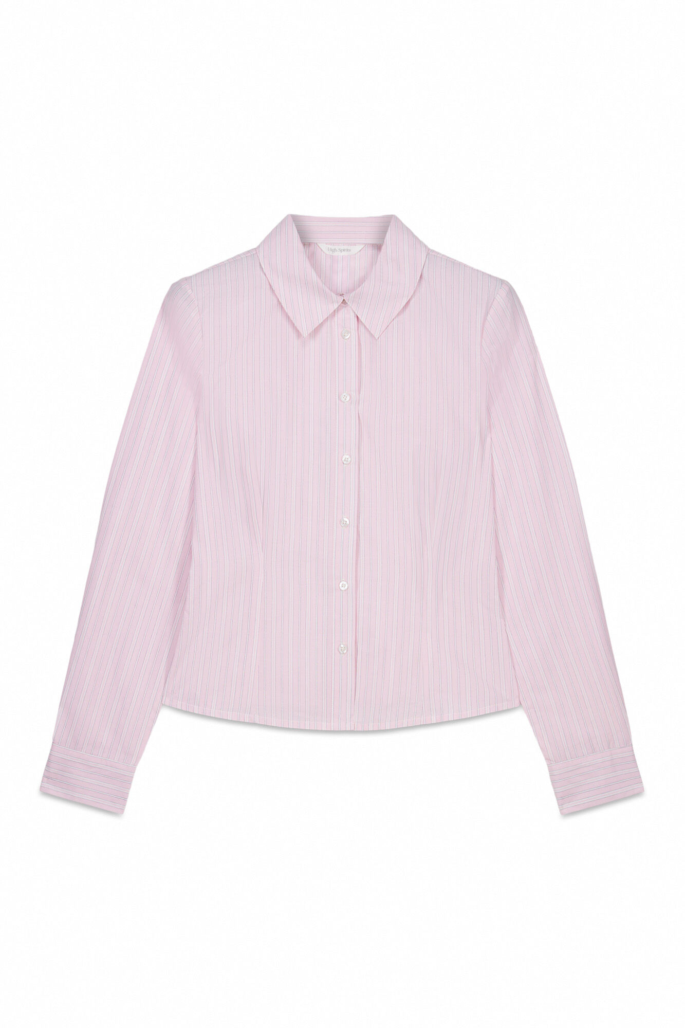 High Spirits Blusa p&eacute;talo fucsia