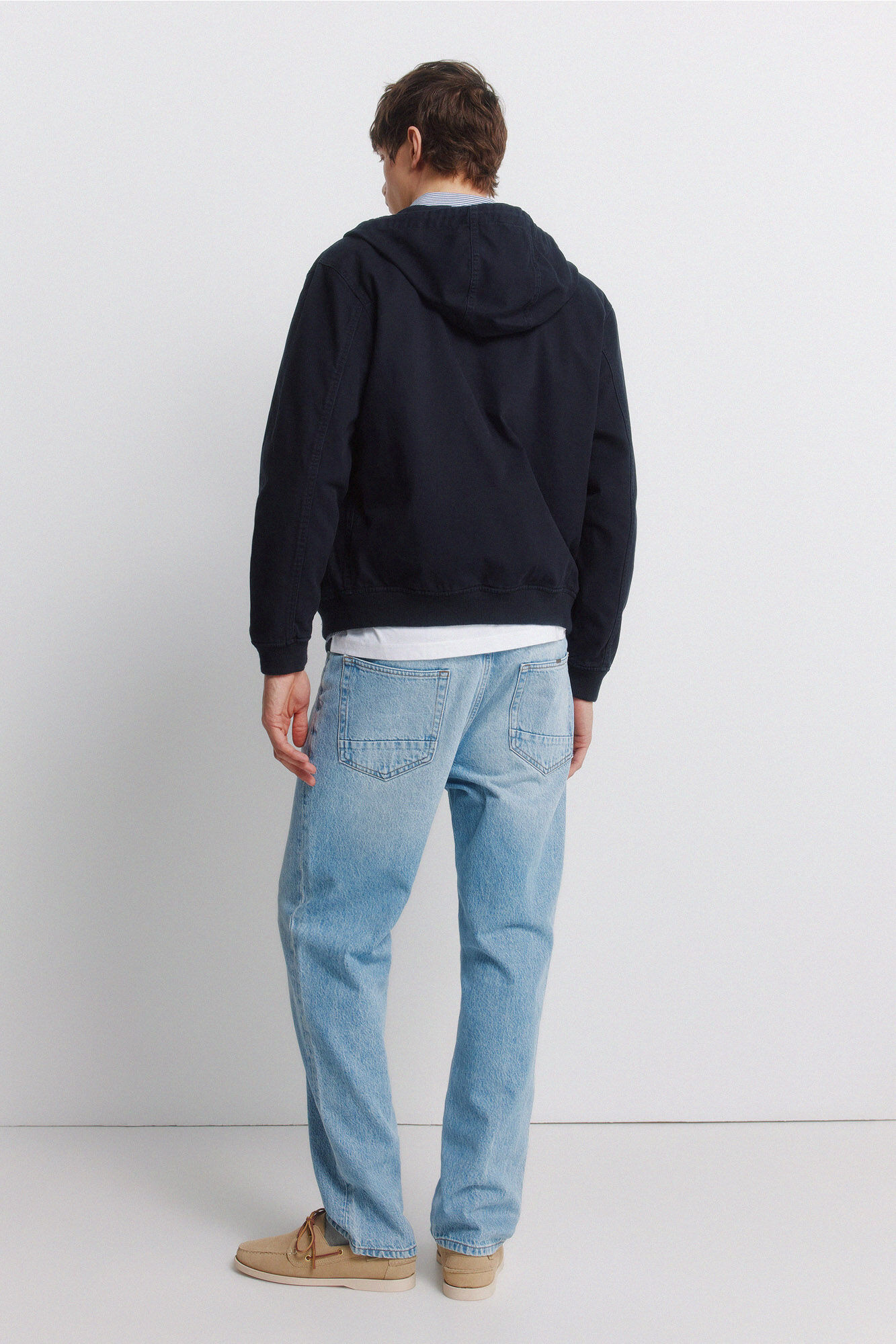 Springfield Jeans lavado medio claro straight fit azul