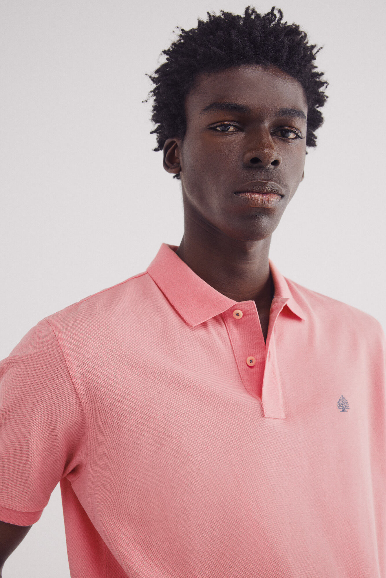 Springfield Polo piqu&eacute; b&aacute;sico regular fit estampado
