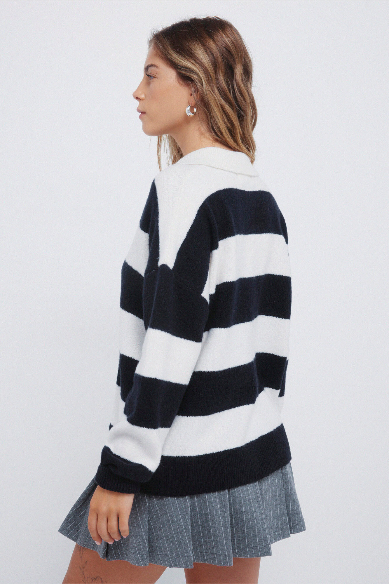 Springfield Bordado polo jersey marino