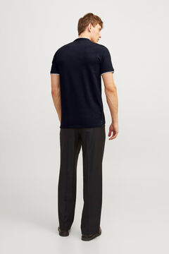 Springfield Polo slim fit mao marino