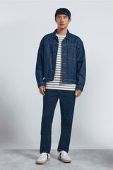 Springfield Jeans ajustados y desencolado marino