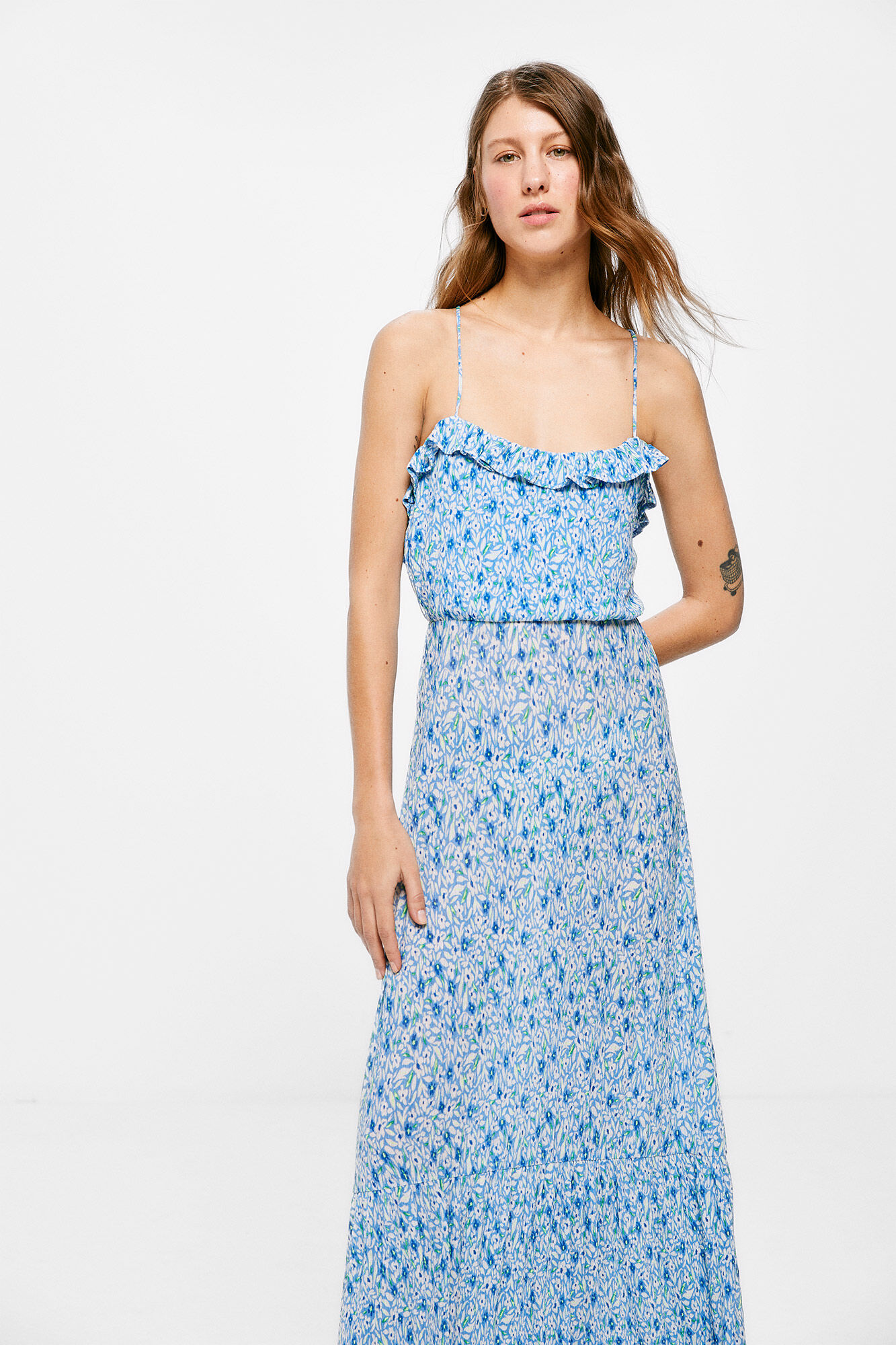 Vestido online springfield azul