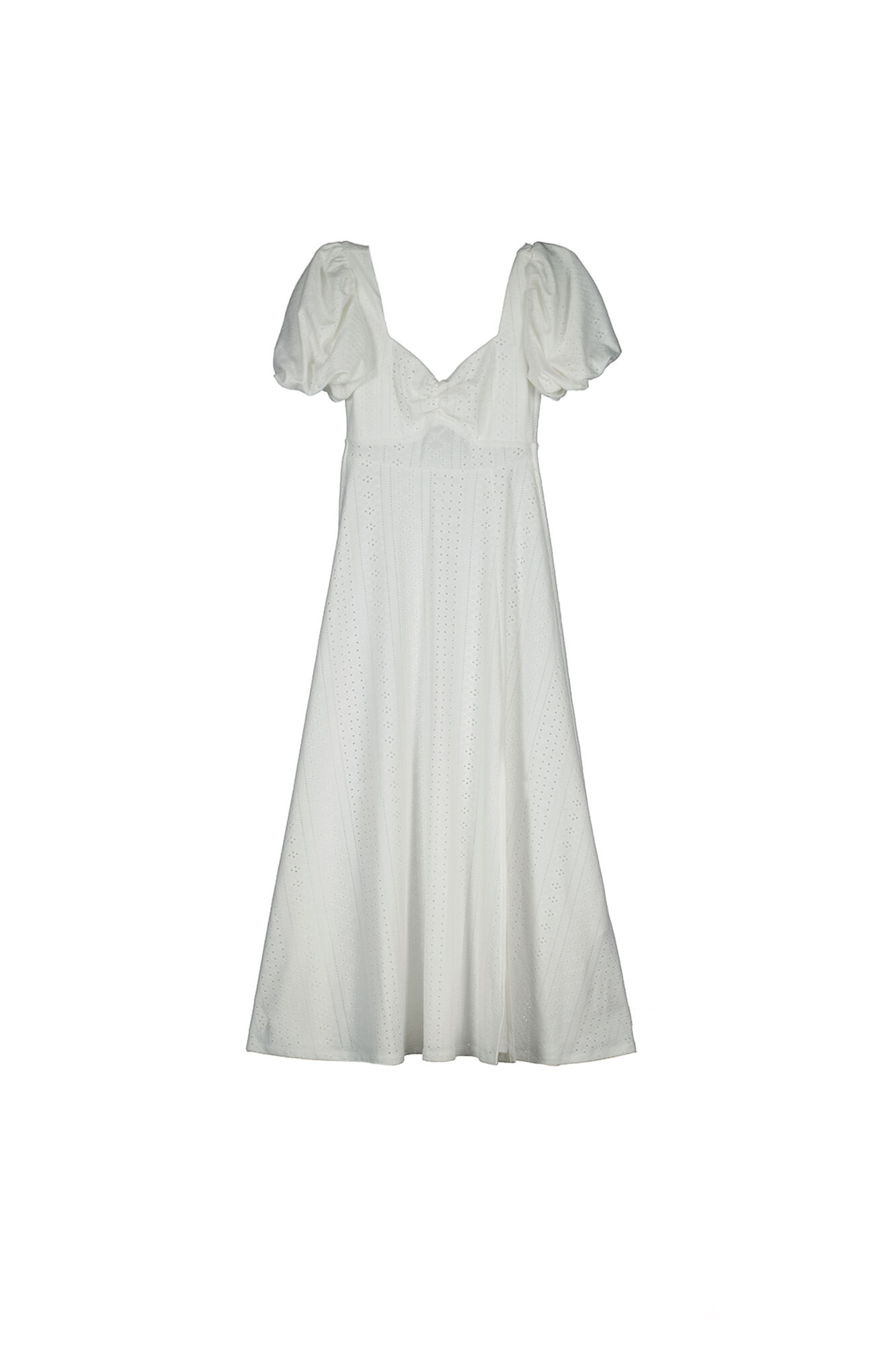 Springfield Vestido Midi Espalda Fantas&iacute;a natural