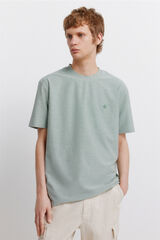 Springfield Playera de oxford verde