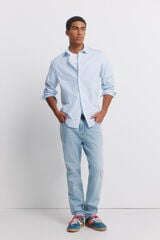 Springfield Jeans lavado claro slim fit azul indigo