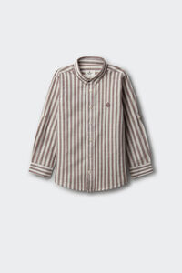 Springfield Camisa Rayas niño púrpura