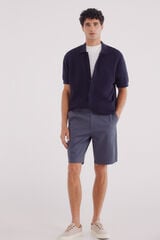 Springfield Bermuda estructura color comfort fit azul indigo