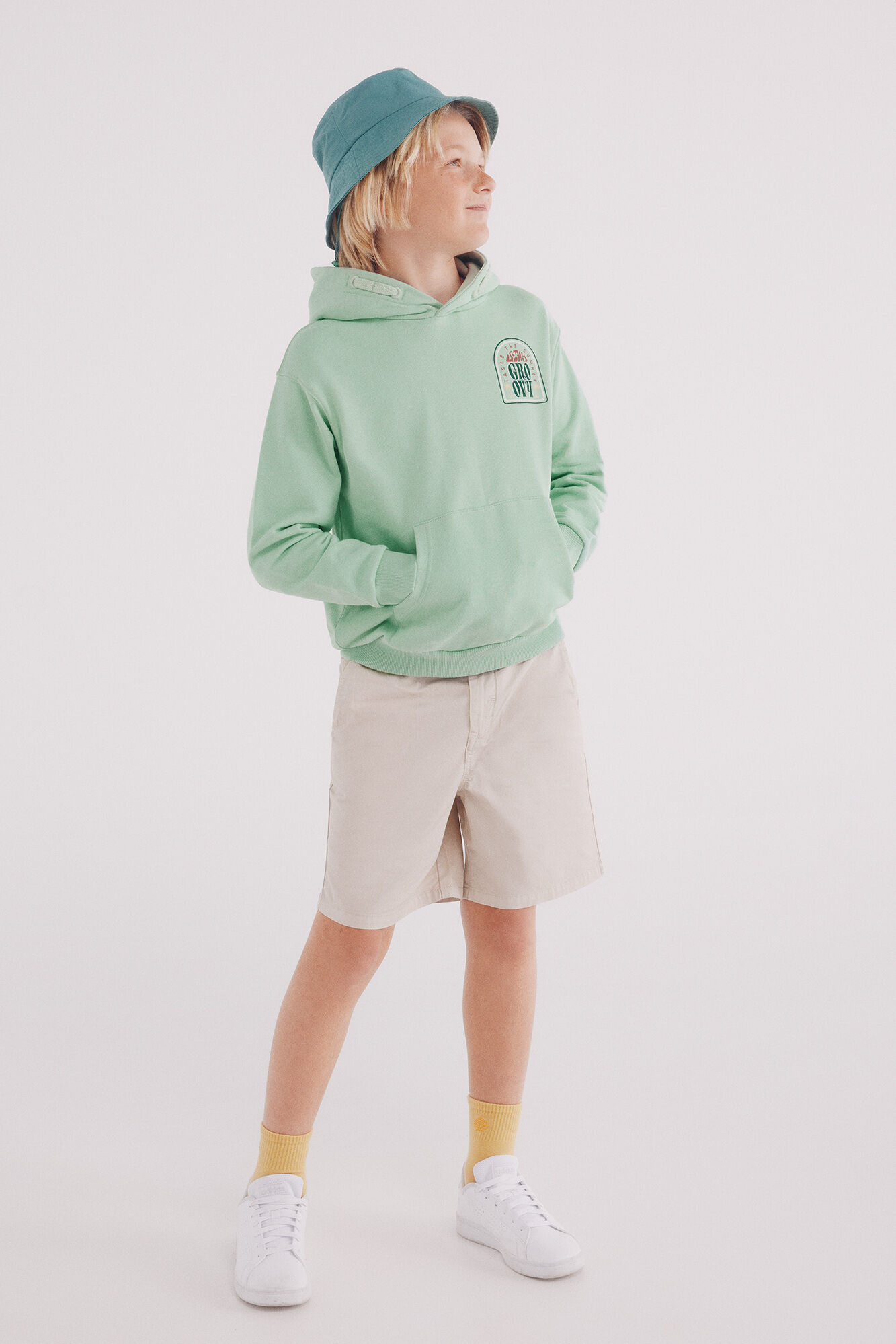 Springfield Kids Sudadera Groovy ni&ntilde;o verde