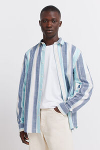 Springfield Camisa de algod&oacute;n a rayas