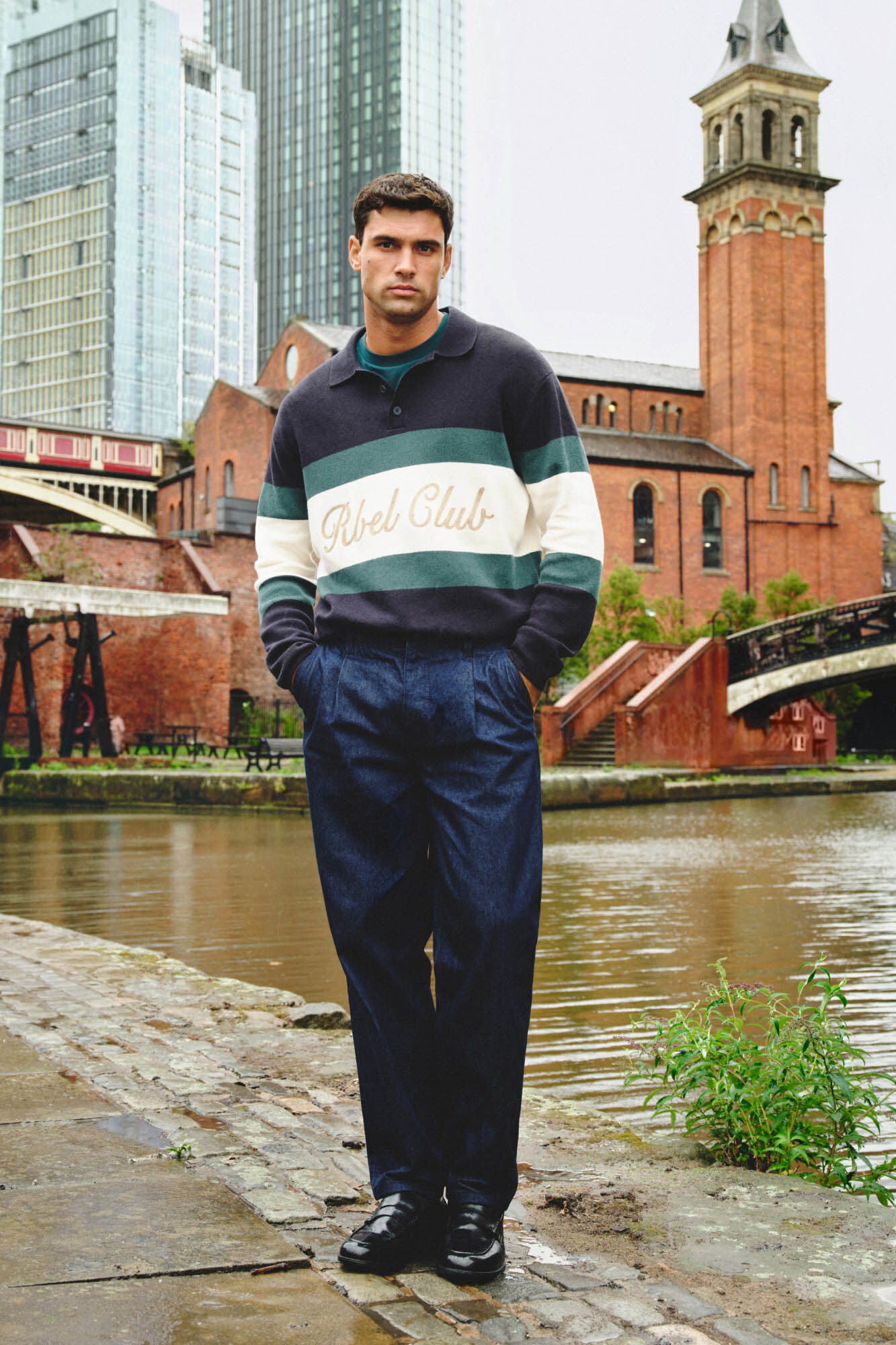 Springfield Jeans chino lavado desencolado