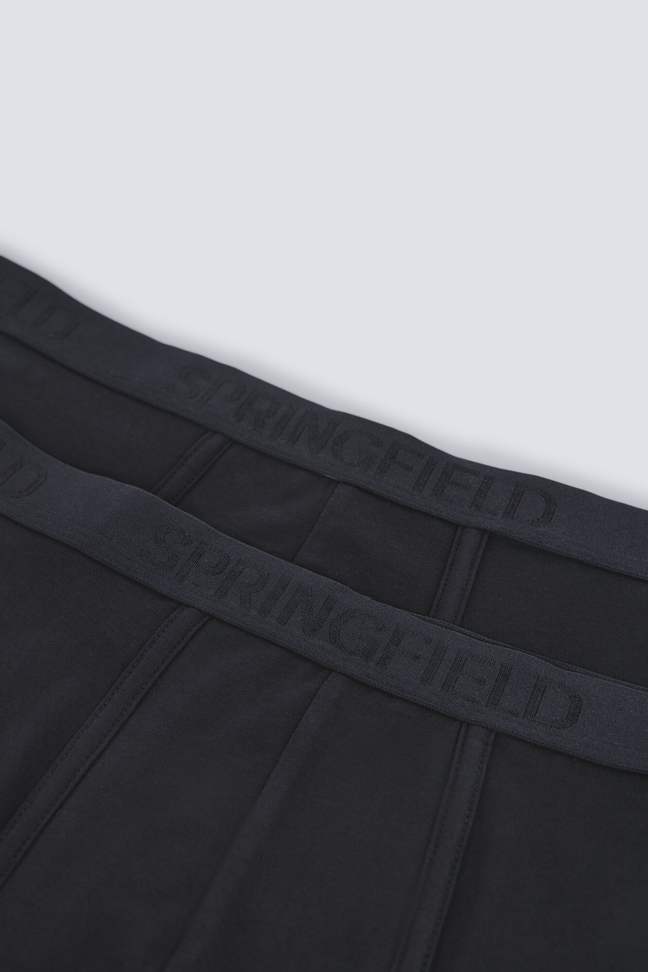 Springfield Pack 2 boxers b&aacute;sicos negro