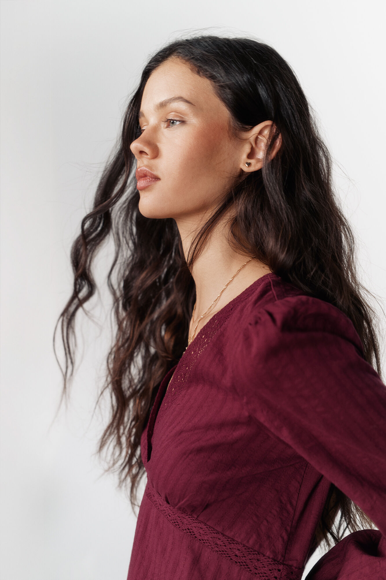 High Spirits Vestido Vela p&uacute;rpura