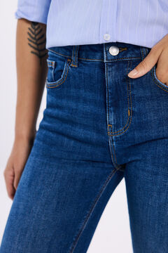 Springfield Jeans kick flare azulado