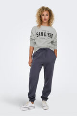 Springfield Sudadera de cuello redondo gris