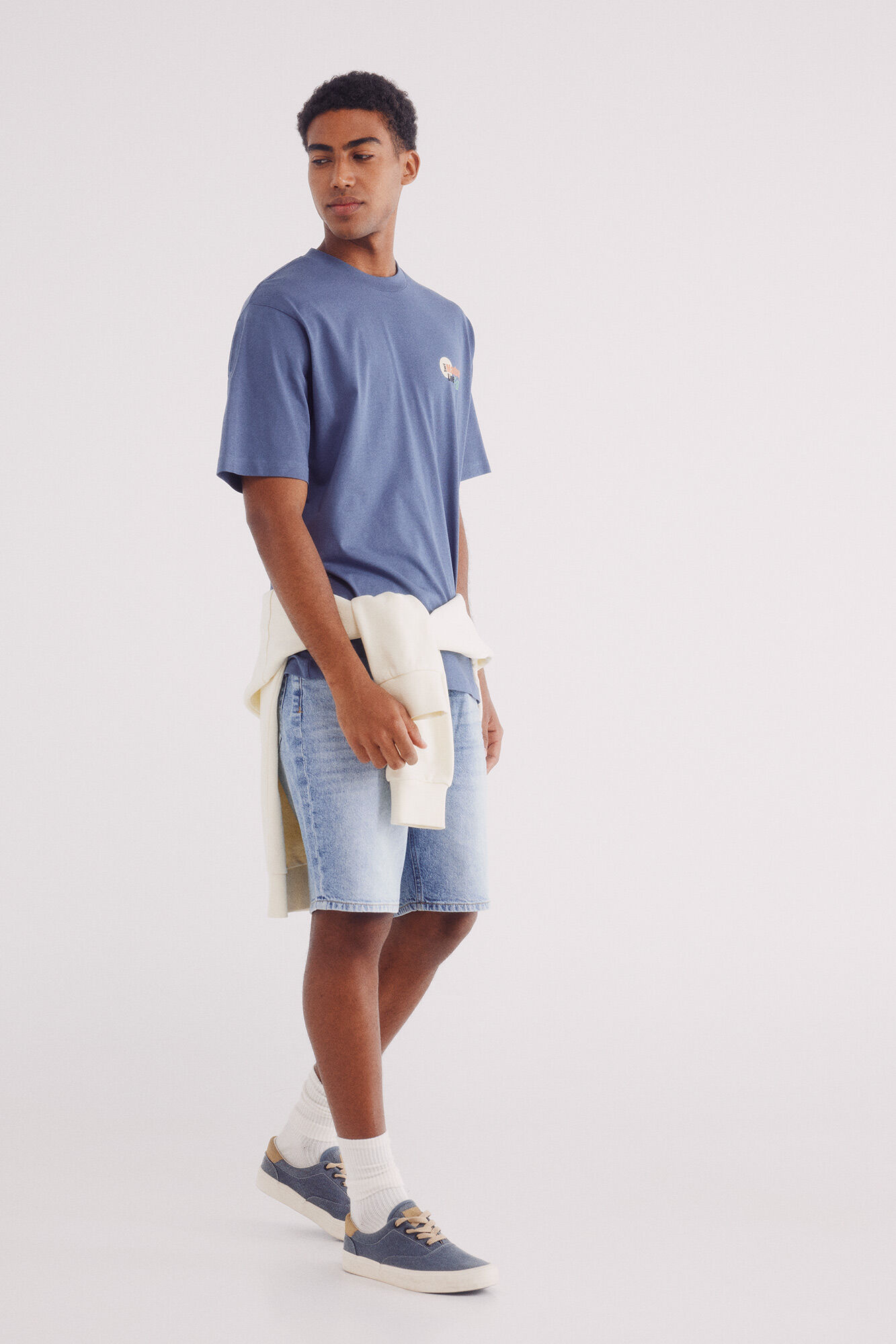 Springfield Camiseta surf madness azul