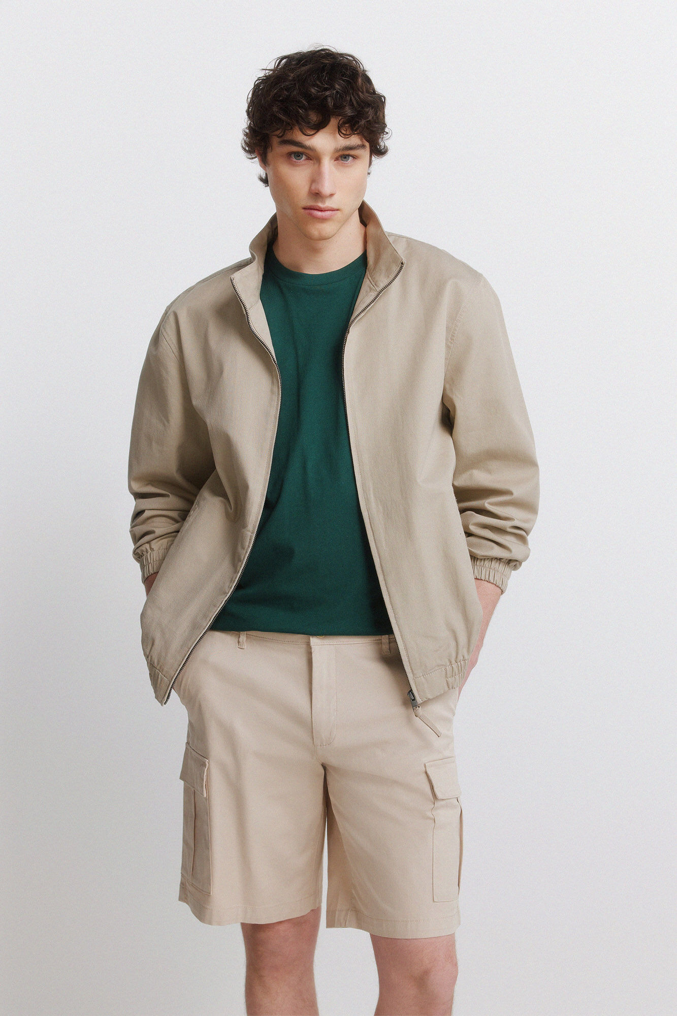 Springfield Bermudas cargo beige