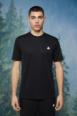 Springfield Playera outdoor mesh negro