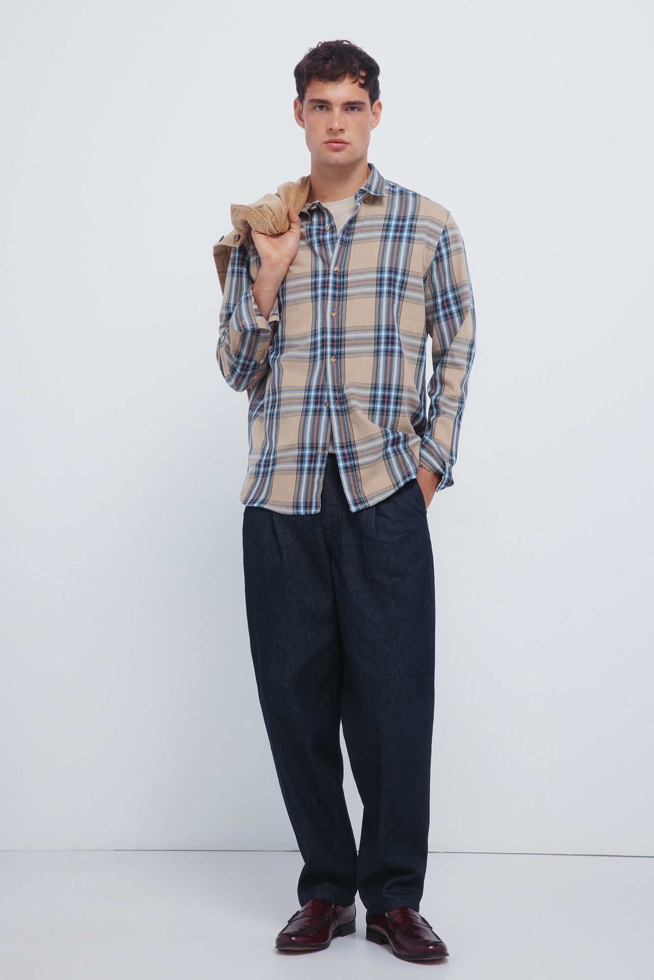 Springfield Camisa escoceses