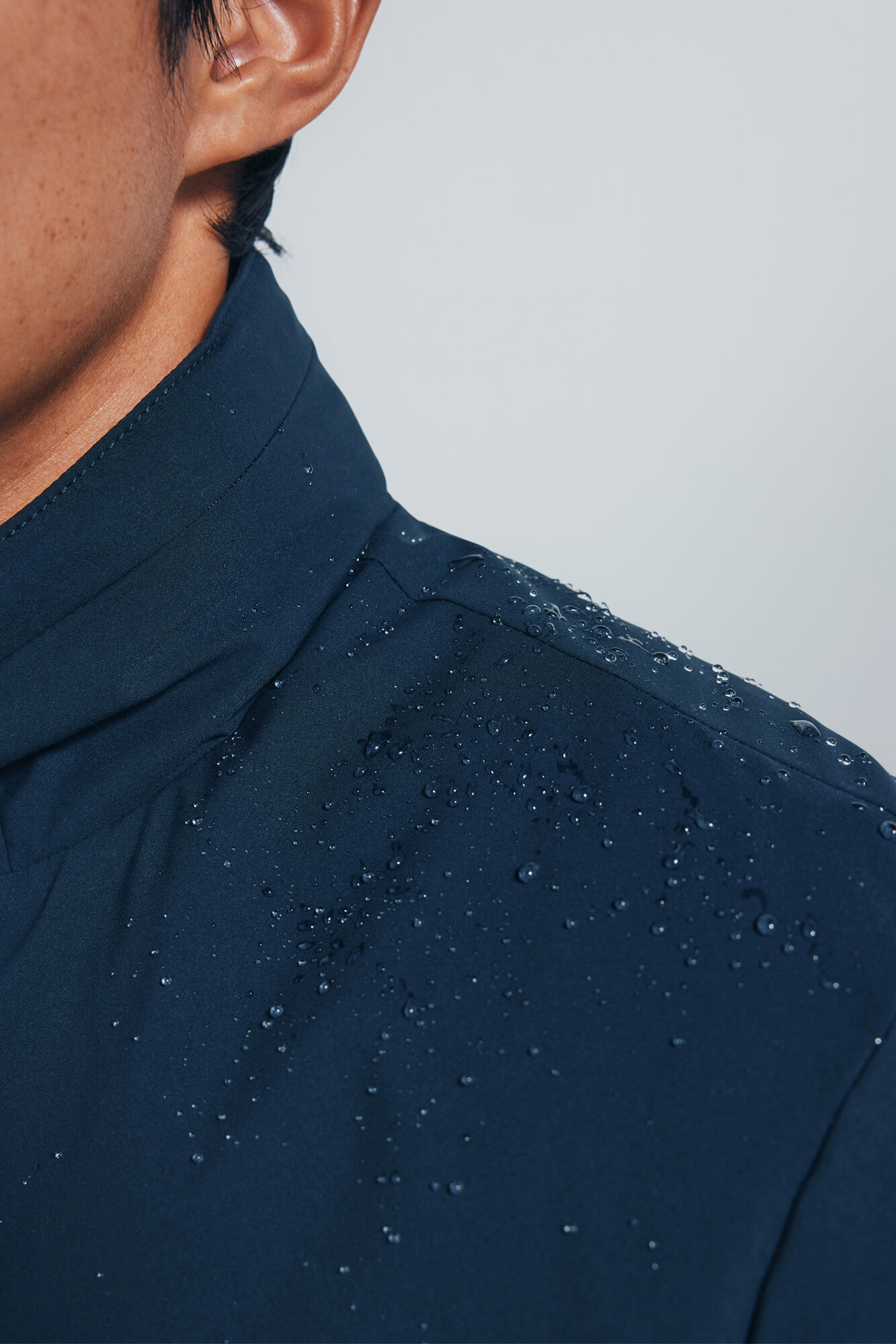 Springfield Chamarra t&eacute;cnica acolchado azul