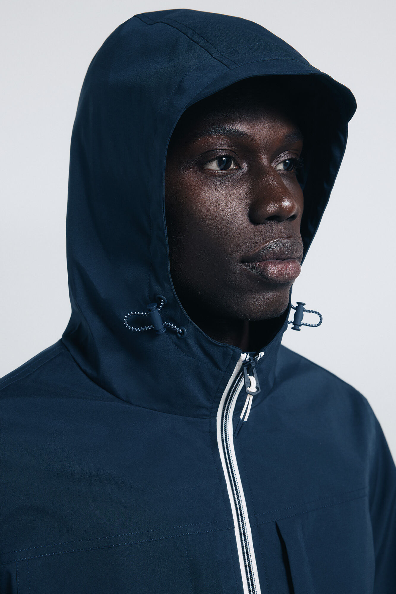 Springfield Parka t&eacute;cnica azul