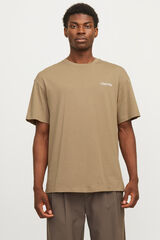 Springfield Playera oversize fit gris