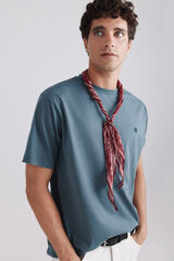 Springfield Playera b&aacute;sica logo Springfield azul