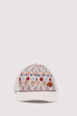 Springfield Gorra tejido rústico blanco