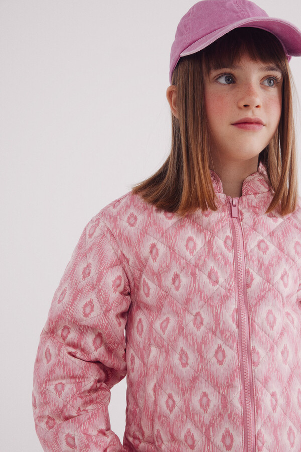 Springfield Kids Chaqueta estampado niña fucsia