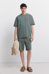 Springfield Bermudas de tela waffle