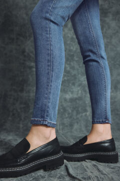 Springfield Jeans Skinny Push up azul