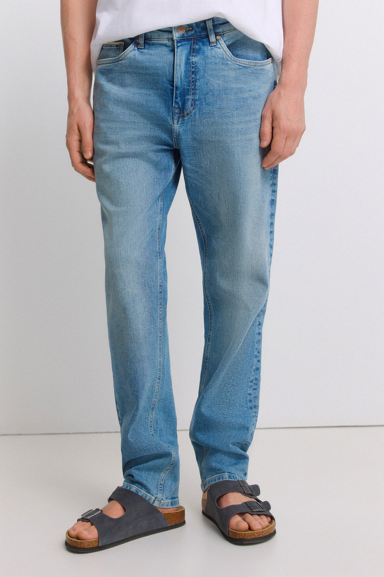 Springfield Jeans slim fit sobrete&ntilde;ido