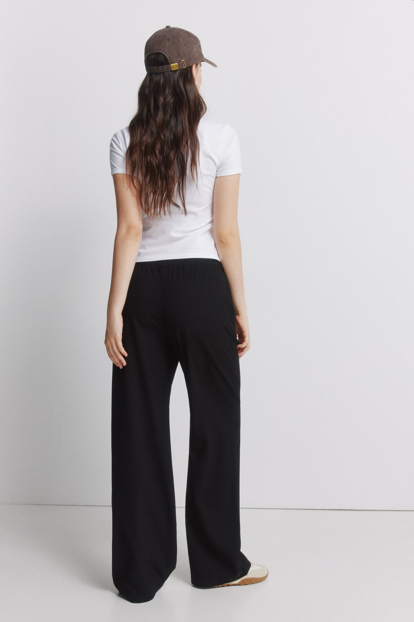 Springfield Pantal&oacute;n jogger negro